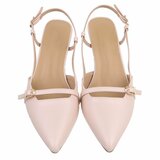 Elegante slingback hakken Charouse met puntneus – roze_