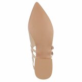 Elegante slingback hakken Meriam met dubbele bandjes – kaki_