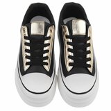 Zwarte lage  sneaker Herma_