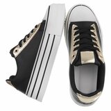 Zwarte lage  sneaker Herma_