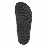 Zwarte boho sandalen Doran met franjes en pareldetails_