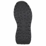 Zwarte sneakers Phea met platformzool en witte details_