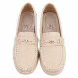 Mocassins beiges à semelle confortable-Anika_
