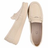 Mocassins beiges à semelle confortable-Anika_