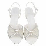 Elegante witte sandalen met parels en strass-Amberly_