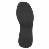 Zwarte platform slippers met parels en strass-Annica_