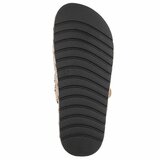 Boho zwarte luxe plateau slippers met parels en strass-Aviva_