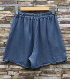 Superzachte lyocell short donkerblauw_