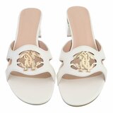 Elegante witte muiltjes met gouden detail-Katinka_