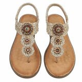Gouden teensandalen met sierlijke boho-details-Annalize_