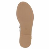 Gouden sandalen met sierstenen en pareldetails-Kristy_