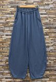 Lyocell ballonbroek donkerblauw_