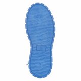 Blauw-roze veterboots met chunky zool-Bintou_