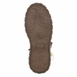 Bruine hoge sneakers met luipaarddetail en chunky zool-Ashani_