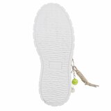 Beige hoge sneakers met chunky zool-Ashani_