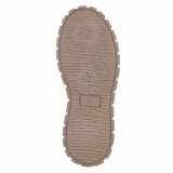 Kaki hoge sneakers in suède met chunky zool-Bruni_