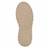 Beige hoge sneakers in suède met chunky zool-Bruni_