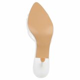 Witte mules met parels en bloemen-Benthe_