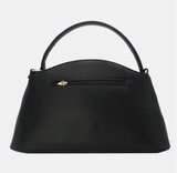 Luxe zwarte handtas met geometrisch design – premium kwaliteit_