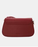 Luxe bordeaux schoudertas met goudkleurige sluiting – premium kwaliteit_