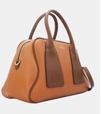 Handtas cognac met bruine details – premium kwaliteit_