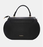 Elegante zwarte handtas met goudkleurig detail – premium kwaliteit_