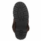 Bruine dameslaarzen met studs en stoere zool-Colla_
