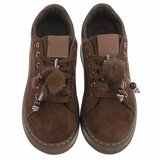 Bruine plateau sneakers-Bala_