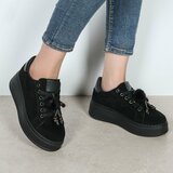 Zwarte plateau sneakers-Bala_