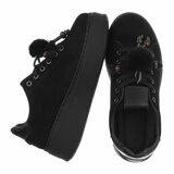 Zwarte plateau sneakers-Bala_
