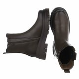 Bruine Chelsea boot Emilie   _