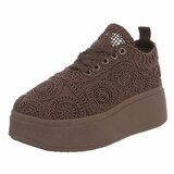 Bruine lage sneaker Myriam_