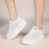 Witte lage sneaker Myriam  _