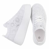 Witte lage sneaker Myriam  _