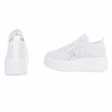 Witte lage sneaker Myriam  _