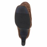 Bottes kaki élégantes à talon carré-Geraldyne_