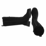 Zwarte suède hoge boots-Micheline_