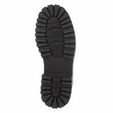 Bruine suède veterboots met grove zool_