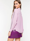 Prachtige hemdblouse met strik._