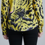 Fashion blouse met luipaard print_