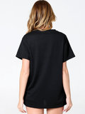 Stylish T-shirt jurk._