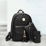 Backpack chic inclusief portemonne en kaartenhouder._