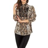 Trendy blouse met Mao col._