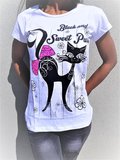 T-shirt black&sweet pussy_