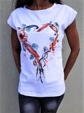 T-shirt met hart_