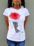 T-shirt fashion lady_