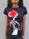 T-shirt fashion lady_