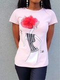 T-shirt fashion lady_