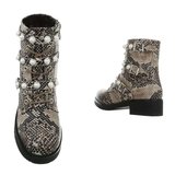 Trendy slangenprint boot Britt 2._