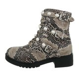 Trendy slangenprint boot Britt 2._